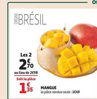 Auchan Mangue offre