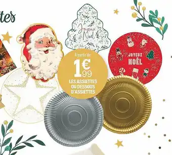 Centrakor Les assiettes ou dessous d'assiettes offre