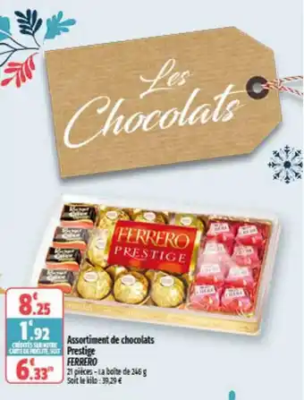 Assortiment de chocolats prestige ferrero