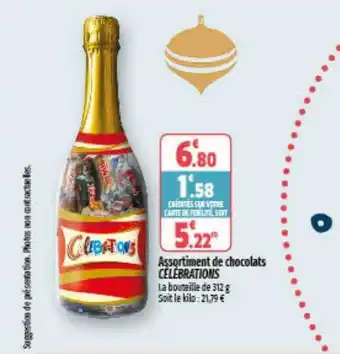 Coccimarket Assortiment de chocolats célébrations offre