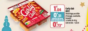 Coccinelle Express Curly club vico offre