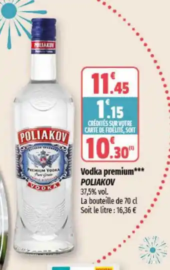 Coccinelle Express Vodka premium poliakov offre