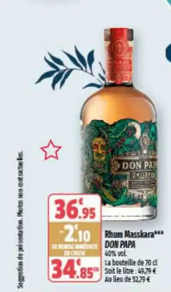 Rhum masskara don papa