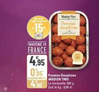 G20 Pommes dauphines maison tino offre