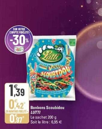 G20 Bonbons scoubidou lutti offre