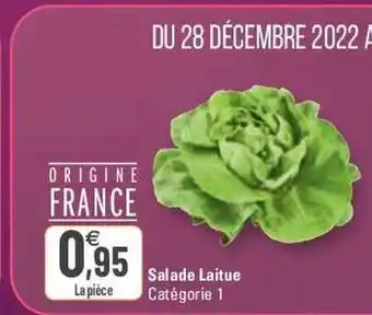 G20 Salade laitue offre