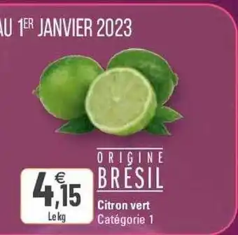 G20 Citron vert offre