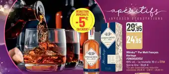 G20 Whisky pur malt français héritage fondaudège offre