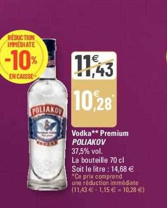 Vodka premium poliakov