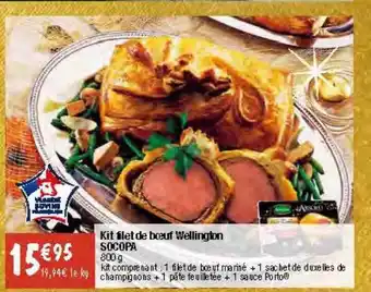 Migros Kit filet de bœuf wellington socopa offre