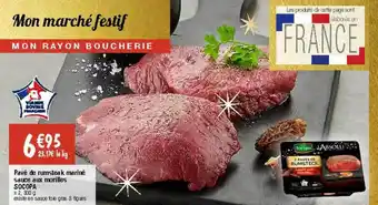Migros Pavé de rumsteak mariné sauce aux morilles socopa offre