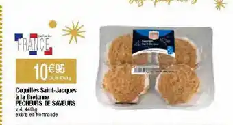 Migros Coquilles saint-jacques à la bretonne pêcheurs de saveurs offre