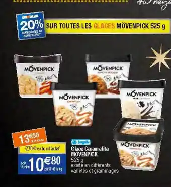 Glace garamelita mövenpick