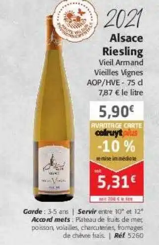 2021 alsace riesling