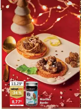 Colruyt Morilles borde offre