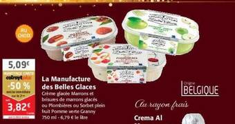 Colruyt La manufacture des belles glaces offre
