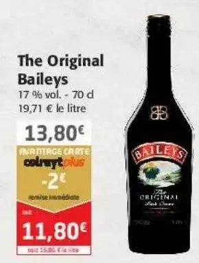 Colruyt The original baileys offre