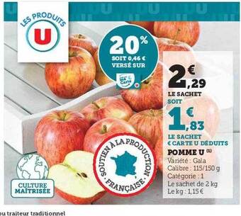 U Express Pomme u offre