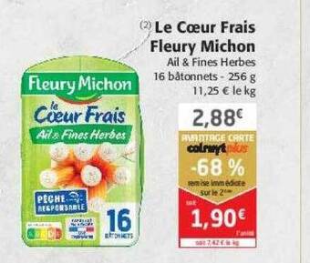 Colruyt Le coeur frais fleury michon offre