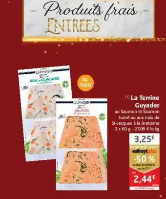Colruyt La terrine guyader offre