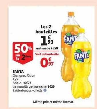 Auchan Fanta offre