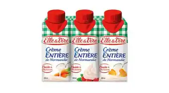 Auchan BON PLAN SUR LA GAMME CRÈME ELLE ET VIRE offre