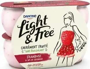 Auchan BON PLAN SUR LA GAMME LIGHT & FREE offre