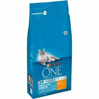 Auchan CROQUETTES POUR CHAT STÉRILISÉ POULET offre