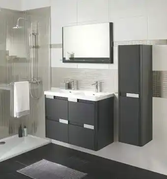 Brico Dépôt COLONNE GRISE H. 115 CM "SALSA" offre