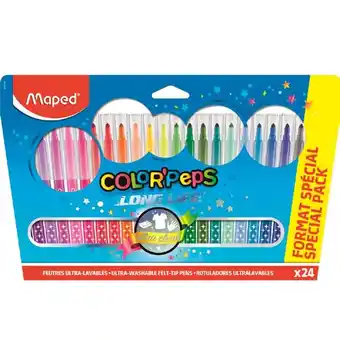 Auchan 24 FEUTRES DE COLORIAGE offre