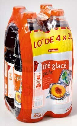 Auchan THÉ GLACÉ PÊCHE offre