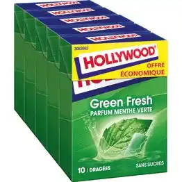 Auchan Bon plan sur la gamme chewing gum de la marque Hollywood offre