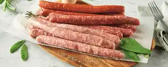 Auchan CHIPOLATAS, CHIPOLATAS AUX HERBES OU MERGUEZ offre