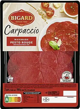 Spar CARPACCIO PESTO ROUGE offre