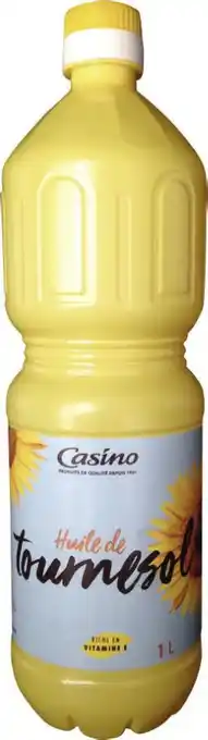 Géant Casino Bon plan sur l'Huile de Tournesol offre