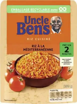 Géant Casino Riz cuisiné à la méditerranéenne offre