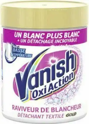 Géant Casino Détachant Oxi Action Poudre Gold Blanc 30°* offre