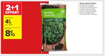 Carrefour Market Terreau universel carrefour offre