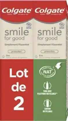 Géant Casino Dentifrice Smile For Good protection offre