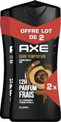 Géant Casino Gel douche homme Dark Temptation offre