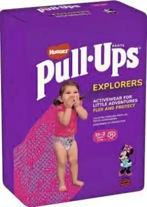 Géant Casino Culottes Pull-Ups Explorers Fille 1,5-3 ans offre