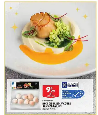 ALDI Noix de saint-jacques sans corail offre