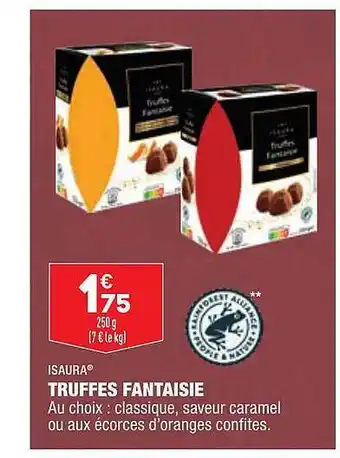 ALDI Isaura truffes fantaisie offre