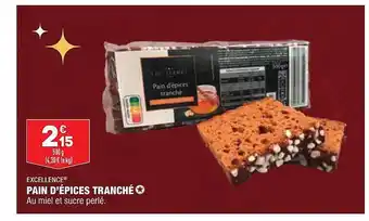 ALDI Excellence pain d'épices tranché offre