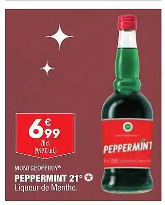 ALDI Montgeoffroy peppermint 21° offre