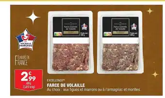 ALDI Excellence farce de volaille offre