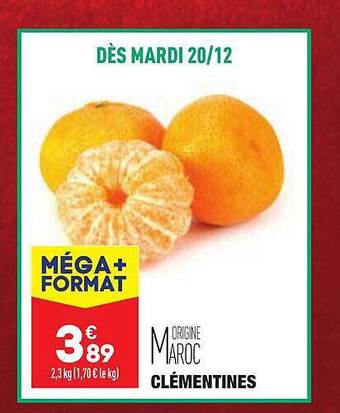 ALDI Clémentines offre