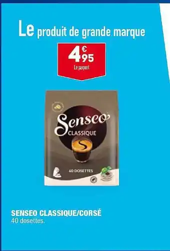 ALDI Senseo classique ou corsé offre