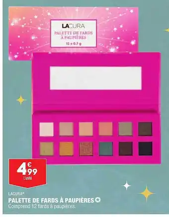 ALDI Palette de fards à paupières lacura offre