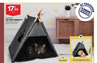 ALDI Tipi pour animaux supercrack offre